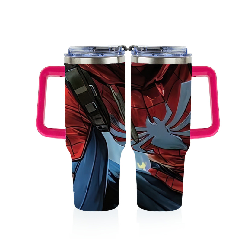 （画像用） Spider Man スパイダーマン 1200ｍLフルプリント車用タンブラー